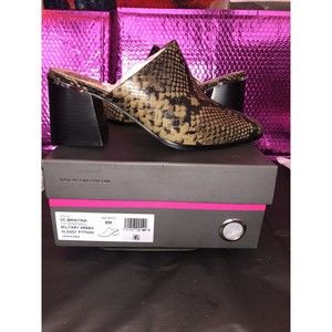 Vince Camuto Bristina Mule Pumps, Women's Size  8 M, Military Green MSRP $109.95